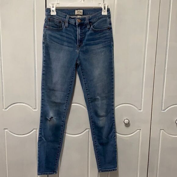 J. Crew Ankle Skinny Jeans size 26 - Picture 1 of 9